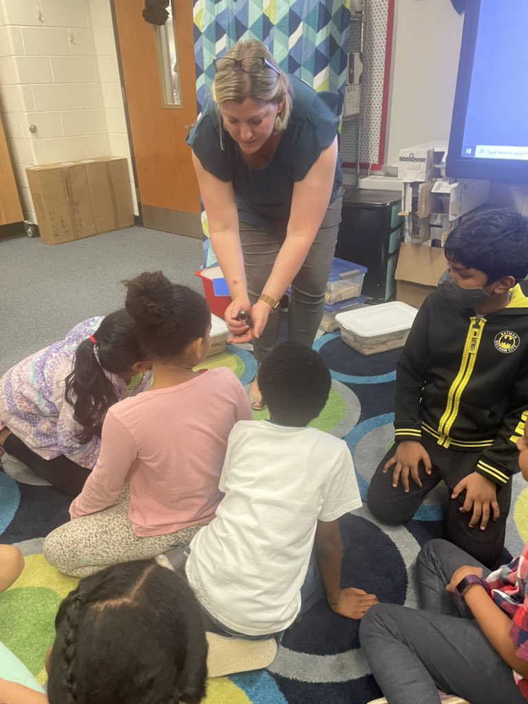 MsNarkevic's tweet photo. We got to meet the cutest chicks today during Co-Lab! @RLCPrincipal https://t.co/bGXmD6txnf