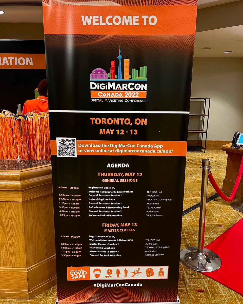 jas3311's tweet photo. All registered &amp; set with swag bag. Ready for #digimarconcanada here in #Toronto! Let’s go! 

#digitalmarketing #communications #digimarconcanada2022 @DigiMarCon https://t.co/ANzLuRPUNm
