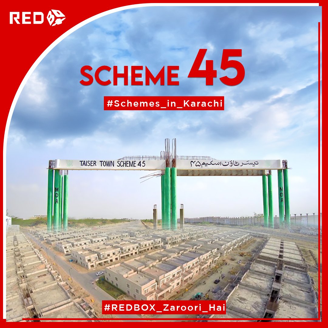 RedBox_online's tweet photo. Do you know? #RealEstateFacts
Facts about most Famous Schemes in #Karachi
Scheme45: Started in 1986, consisting of over 500 housing societies on 14466 Acres.
#redbox #redboxzaroorihai #realestate #scheme45 #Karachirealestate https://t.co/iCooKOsJK4