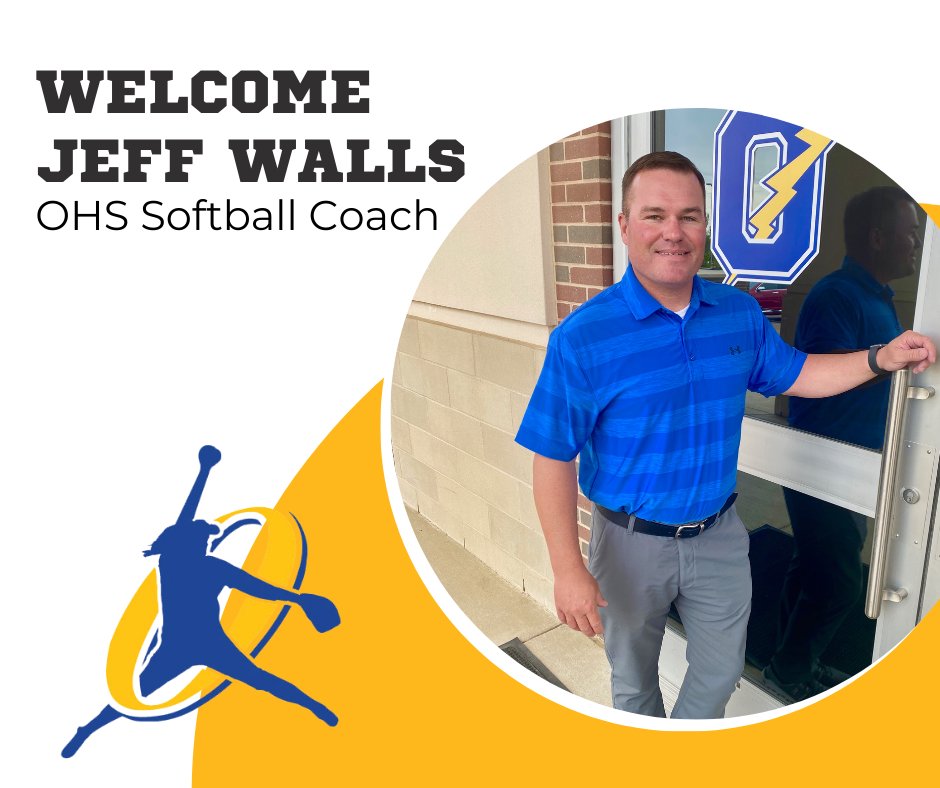 OxfordSD's tweet photo. A new softball coach is headed to Charger Nation for the 2022-2023 school year. Jeff Walls will be the next head coach of the Lady Chargers Softball team. Walls has served Desoto Central High School @dchsjaguars as the Assistant Softball Coach and as Assistant Baseball Coach. https://t.co/K9dtG2HdvO