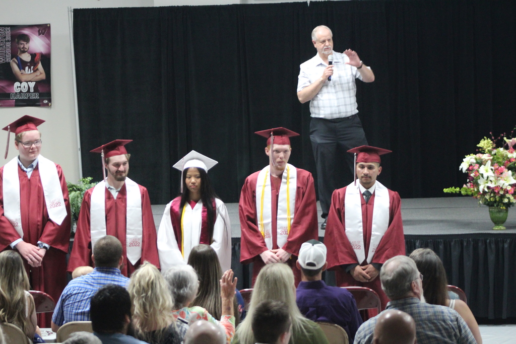 wheatonbulldogs's tweet photo. Enjoy few photos from last night. Graduation is this evening at 7 pm. Congratulations to each of our graduates! #2022Seniors #Graduation #WHSDogs https://t.co/w3VQsBN5pC
