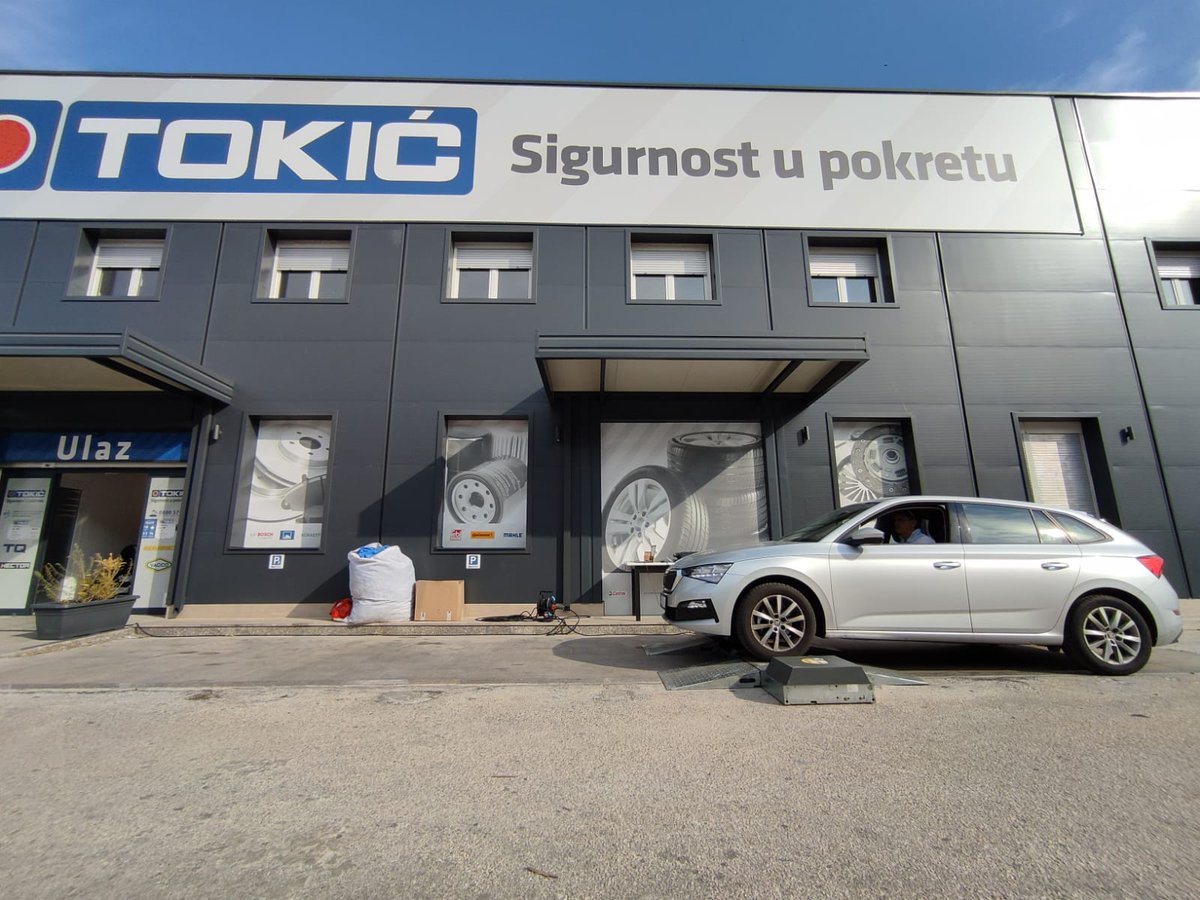 GarageGurus_EU's tweet photo. #ThrowbackThursday to last year when Milan, our Croatian Guru-on-the-Go, worked with TOKIC to advise drivers on the condition of their shock absorbers and the importance they play in a car's safety and performance. #suspension #shockabsorbers #dampers #automotive #TOKIC https://t.co/DbbxxfX75A