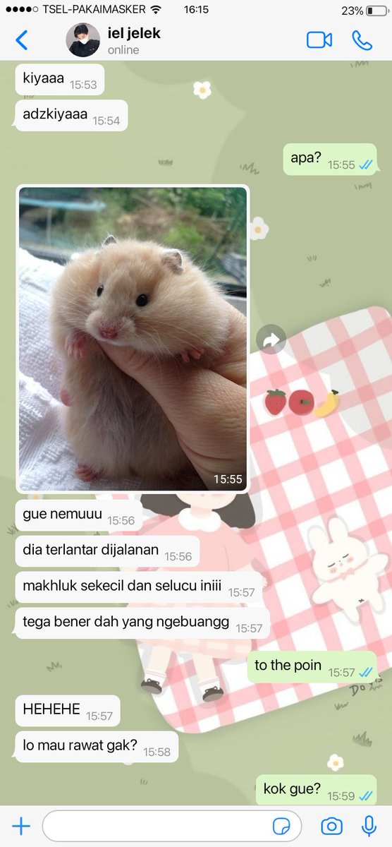 eunoiasaya's tweet photo. Hamster Jadi-jadian

ㅡJisung Jaemin local au
© eunoiasaya, 2022 https://t.co/rByoLaIXqz