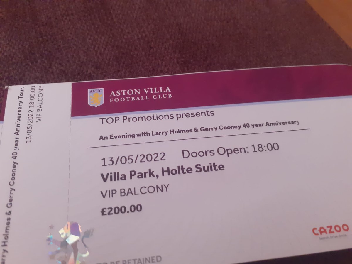 jjsjt15's tweet photo. Think my Dad is slightly excited with his birthday treat! Latest message his 🎟 🤣🤣 https://t.co/CLtv3xdLL2