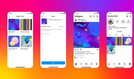 ReneeReddy7's tweet photo. NFT gifted by Instagram. Instagram announced new apps NFT. Coming  of market trends, the new feature would let customers connect digital wallets to  Instagram accounts, share verified NFT. Easily granted  gifts for birth day. https://t.co/EhYvhqPEsz