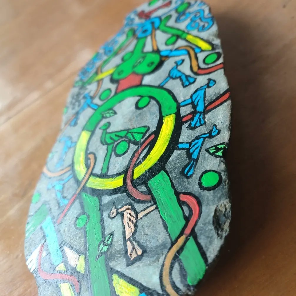KOZARTIST's tweet photo. "New Kachin Song #35"
(Jade Series)
Acrylic on Jade stone
4.5" x 9" x 1"
Year:2022
Artist:Ko Z

#kachinART #Kachin #KOZart https://t.co/msOn5Wx4Gk