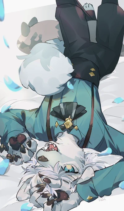 🐺✨ (寄稿させて頂いた絵!) 