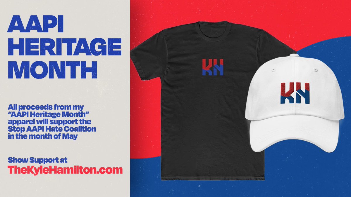 kyledhamilton_'s tweet photo. During the month of May, all proceeds from my “AAPI Heritage Month” apparel will support the Stop AAPI Hate Coalition! Link in Bio🇰🇷 https://t.co/2x2kaTydMv