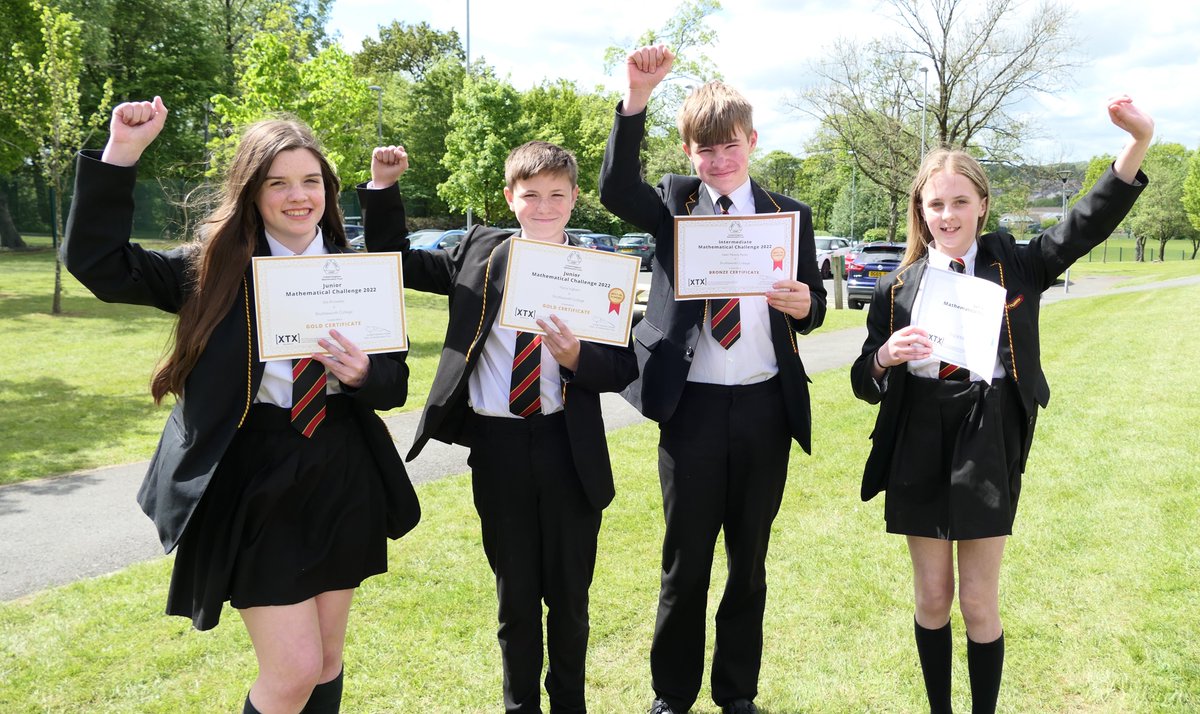 Shuttle_College's tweet photo. Congratulations to students across Years 7, 8 &amp; 9 for completing the Junior &amp; Intermediate Maths Challenges. Pictured are students who achieved Bronze, Silver &amp; Gold awards.  We are proud of all our students who participated in the UK wide event. @SCMathsDept @UKMathsTrust https://t.co/8ENZYxufy4