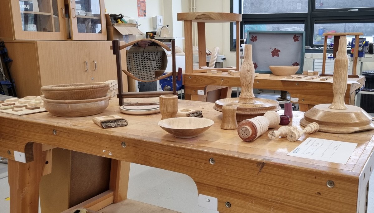 carlowinstitute's tweet photo. The Furniture &amp; Woodworking Class show off their stunning pieces of work. #handcrafted #masterpieces #talented  Apply now for 2022/2023 #carlowInstitute
@SOLASFET @KCETB_QA @kcetb @cytcarlow @CarlowYouth @kilkennylibrary @tyndall_college @CarlowLibraries @carlowchamber @kclr96fm https://t.co/MJHr9lcJiy