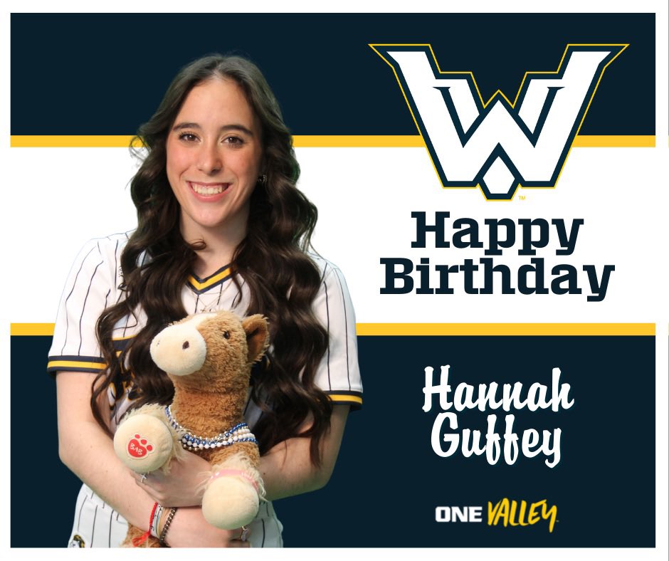 Happy 1️⃣8️⃣th Birthday to senior Hannah Guffey! We hope you have a 𝓕𝓮𝓲𝓼𝓽𝔂, fun day!!! 🦄💙💛🐴🎉🧁 #FeistyFillyFamily #Team21