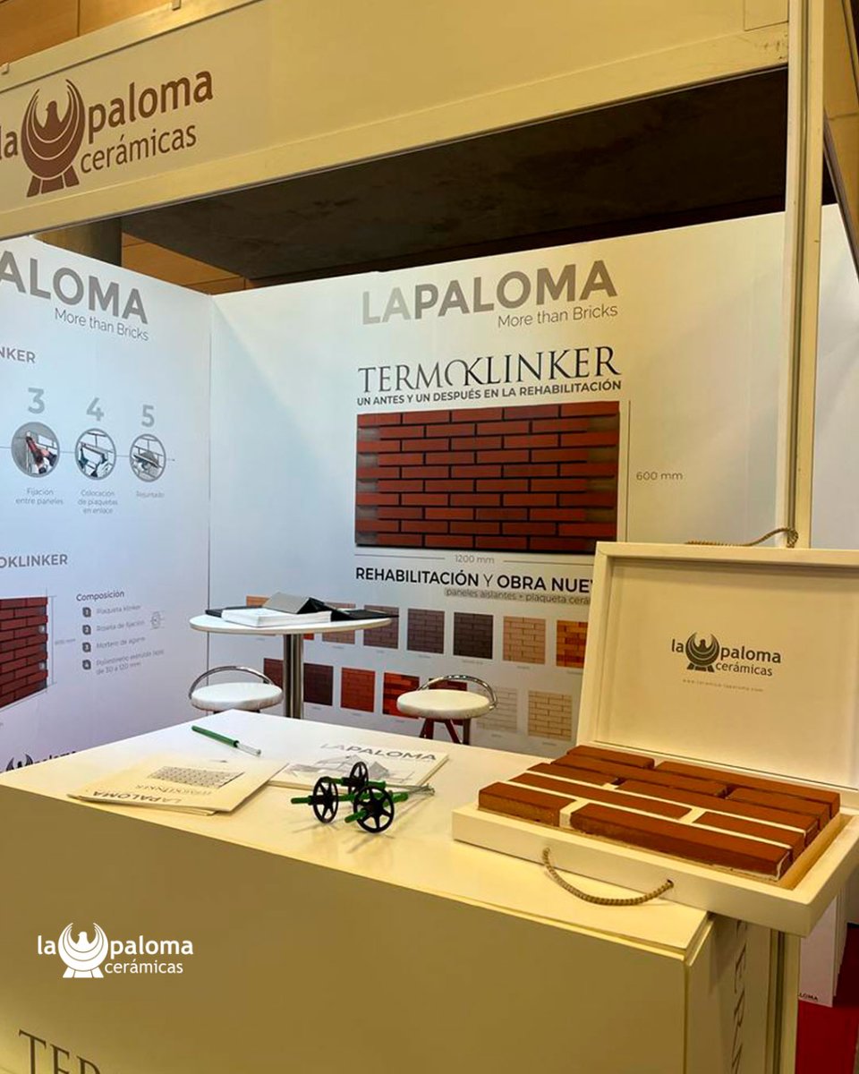 La Paloma Cerámicas en CONTART Toledo 2022 "IX Convención Internacional de la Arquitectura Técnica".

12 y 13 de mayo en el Palacio de Congresos "El Greco" de Toledo.

#CONTART #Toledo #ArquitecturaTecnica #Rehabilitacion #RehabilitaciondeEdificios #bricks #fachada