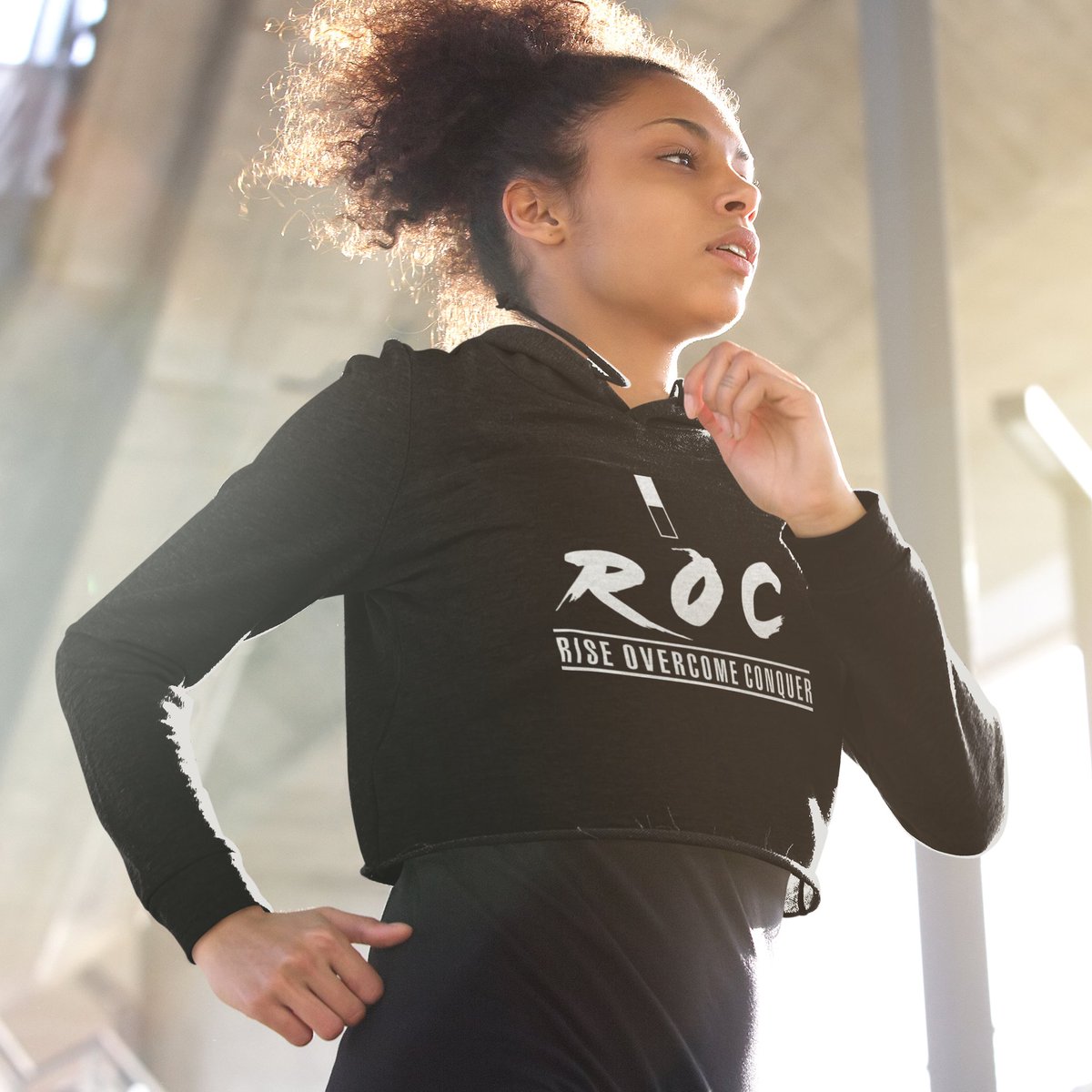 TheIROCBrand's tweet photo. Don't quit.  You ROC.  Repeat.

She ROC Crop Top Hoodie @ https://t.co/xtn1QTEFjC.

#RiseOvercomeConquer
#SheROC
#thanksineededthat
#workoutinstyle
#nevergiveup
#youcandoallthingsthruChrist
#nothingisimpossiblewithGod https://t.co/sl7a692IAR