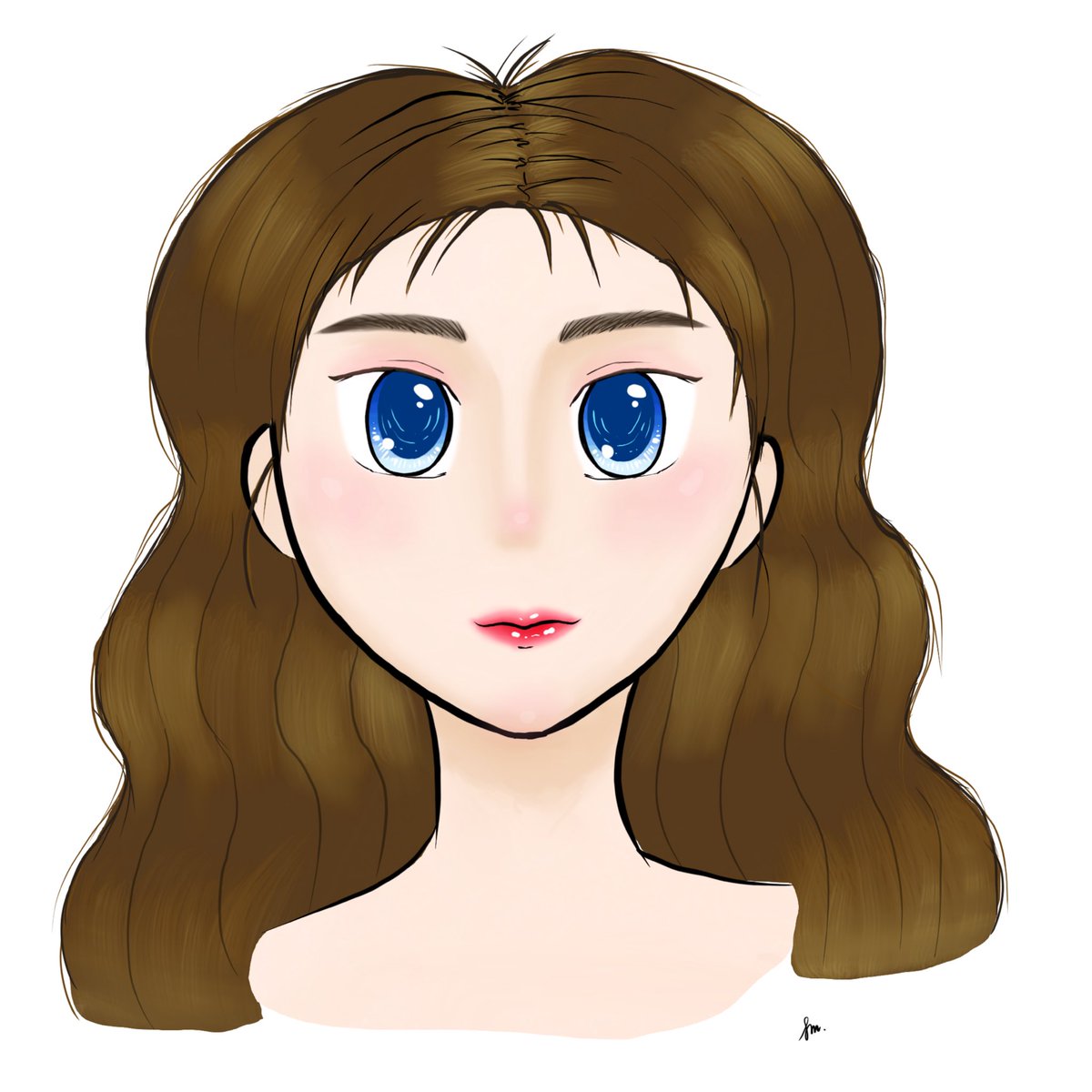 Justsaymy_NAME's tweet photo. 4 hours for this to this??? I love myself🥺💖✨ #digitalart #digitaldrawing #MakeupwithMyArt https://t.co/HZzwLkuGlV