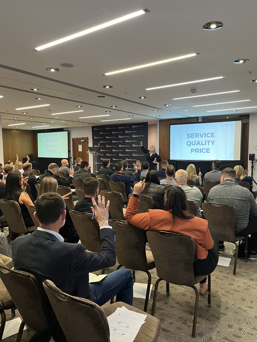 The brilliant <a href="/OutperformBites/">Dawn Roberts</a> delivering a fantastic sales session for our Growth Factor-e VIPs

A superb guest and friend helping our customers expand and grow their businesses to dizzying new heights 📈

- Andrew

#PrimaGF22