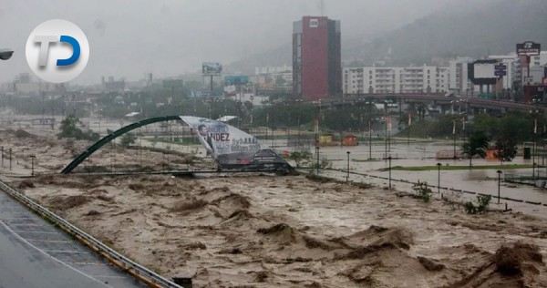 telediariomty's tweet photo. #Monterrey podría sufrir huracán histórico que ayudaría a llenar las presas en pocos días

https://t.co/PAk0Mdq4Qx https://t.co/U8ImQfFLAA