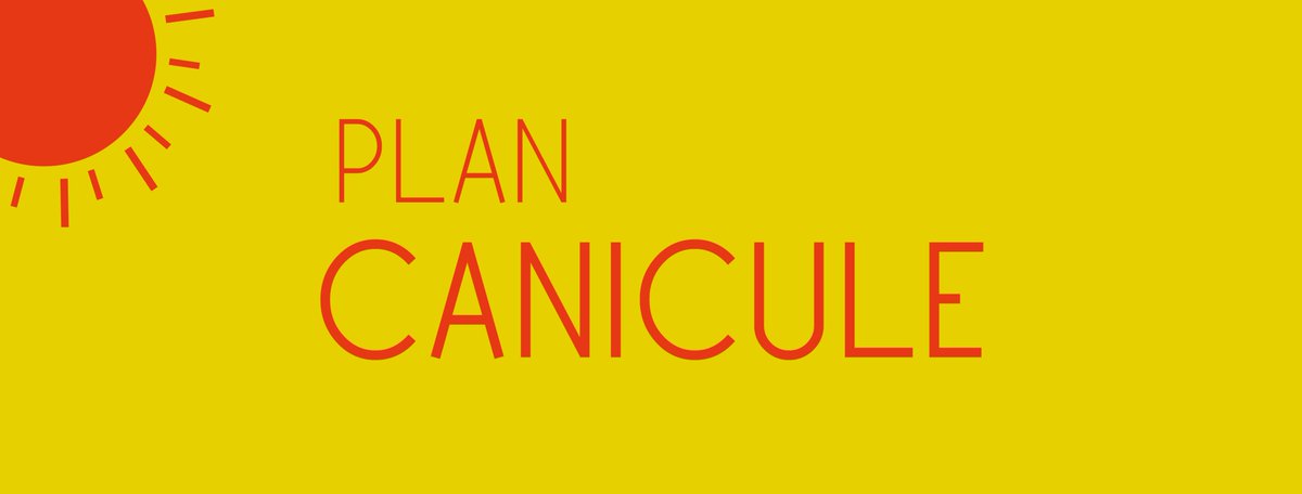 ☀️ PLAN CANICULE 

Inscrivez-vous (ou un proche isolé) sur le registre pour que les services du CCAS puissent vous contacter et vous assister en cas de déclenchement du plan d'alerte et d'urgence.

Plus d'infos et inscription
👉 ville-louvres.fr/plan-canicule/