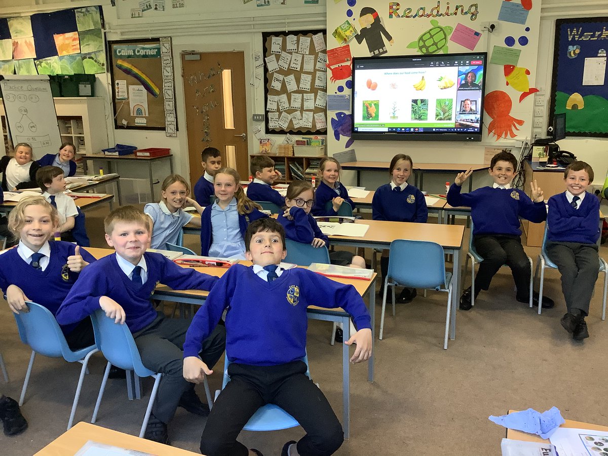 MissTwistC5's tweet photo. We have been really enjoying taking part in our virtual βFit4Allβ sessions! We have learnt a lot about which foods we should eat and where they come from ππππ«π₯¬ππ @Carrmillprimary #fit4all #fit4life https://t.co/lDyO7wCxnk