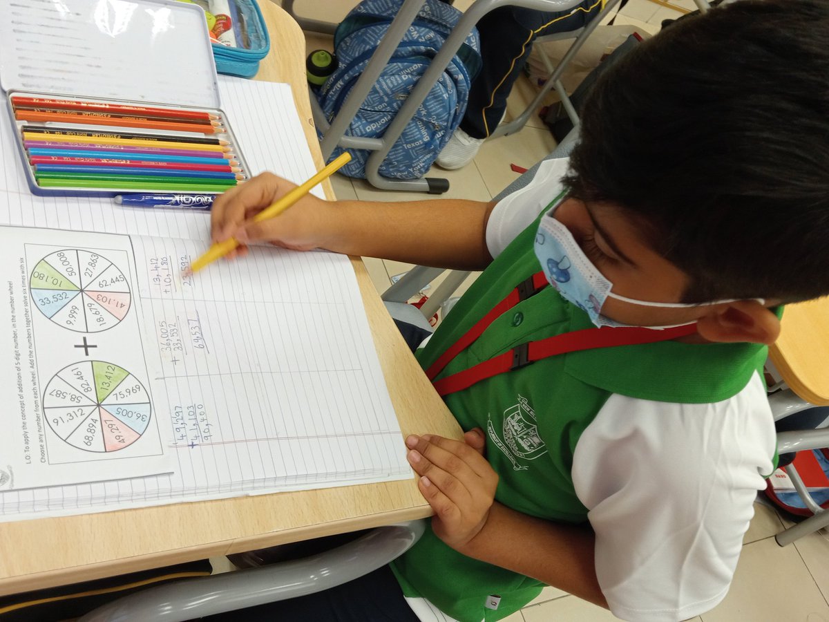 munirasanjana's tweet photo. Here we go round the wheel of numbers to solve our addition sums was the Math class objectives of Grade 5 students today.
@Fatima_Martin @ChristineDeNor1 @ShettySampoorna @SelvanayakiG https://t.co/iGLINdKBm3