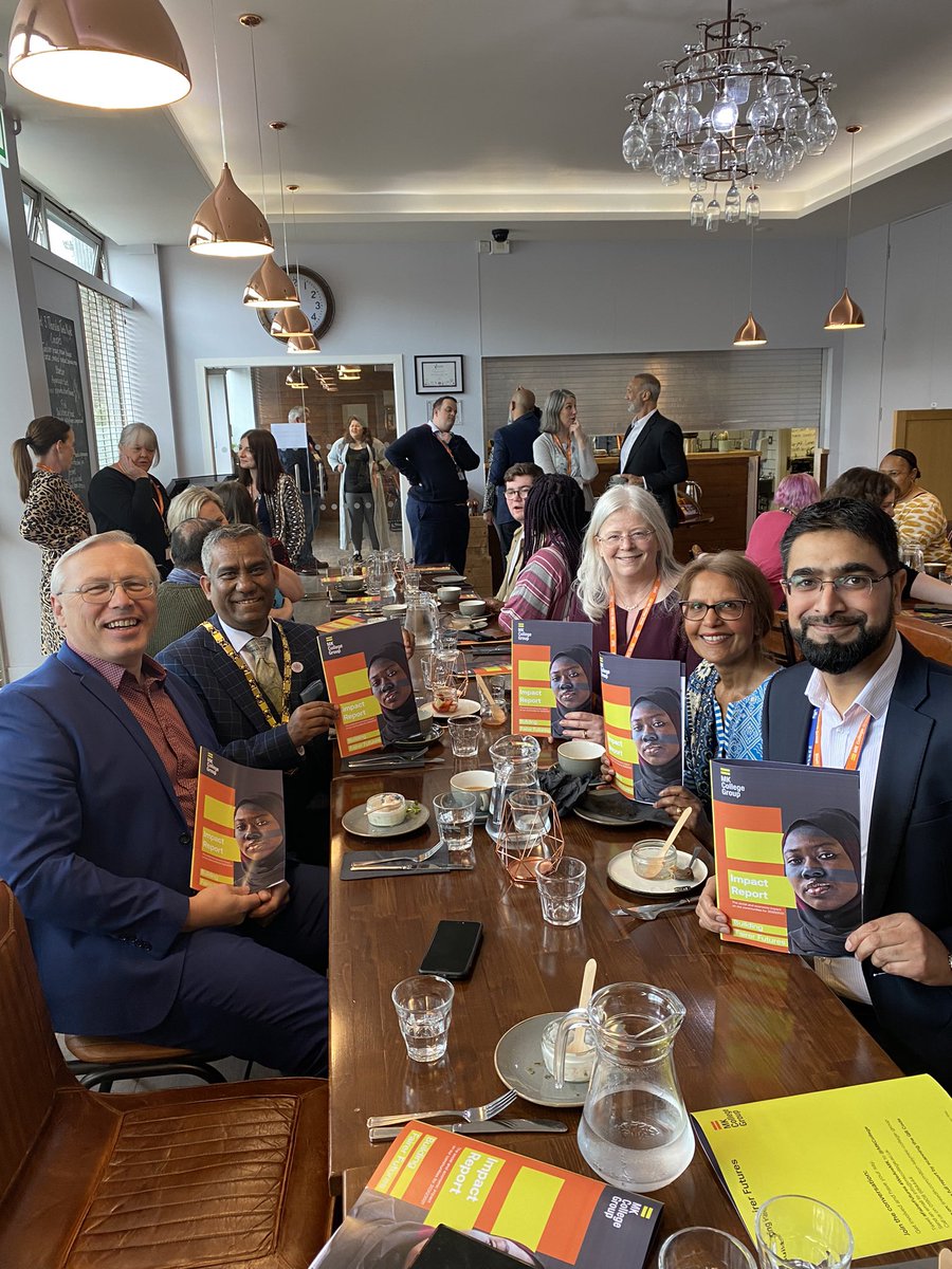 Thank you <a href="/MKCollege/">MK College Group</a> for the Impact Report. Looking forward to our continued journey to empower our learner’s to be MK’s workforce of the future. Great foreword <a href="/mayor_mk/">Mayor of MK</a> 
And the breakfast was yummy c/o The Brassiere at MK College 😋