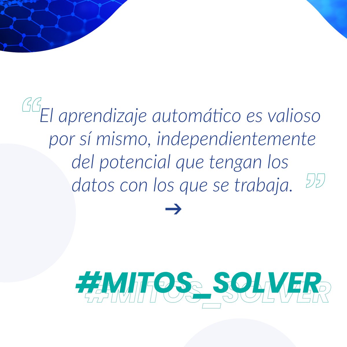 iasolver's tweet photo. ¿Conoces uno de los mitos más famosos relacionados con el aprendizaje automático? 👇
#MitosIA #Resolver #MachineLearning #AprendizajeAutomático https://t.co/CLXA3VjQ4F