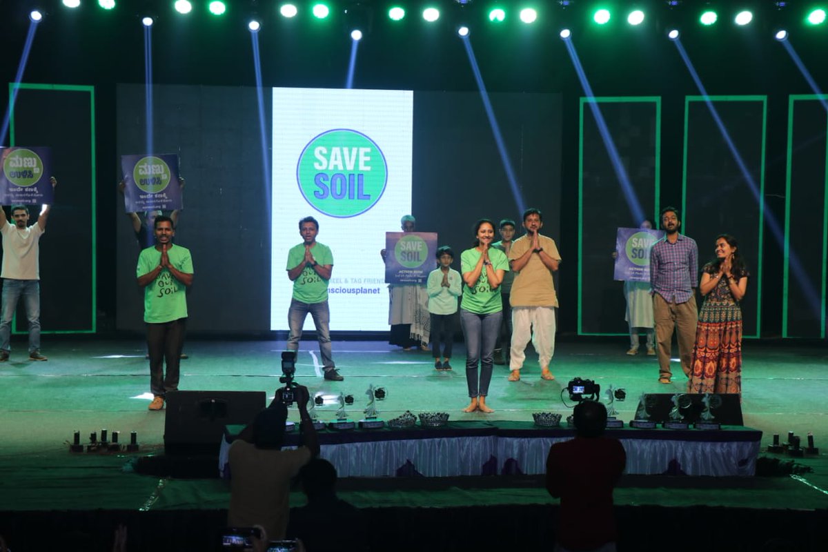 avannig11's tweet photo. Creating Awareness about the Save Soil movement at Mrs.Unity event .Thank you @omkiran_ok.
Let's make it happen!
#SaveSoil @cpsavesoil https://t.co/7F979PLbe2