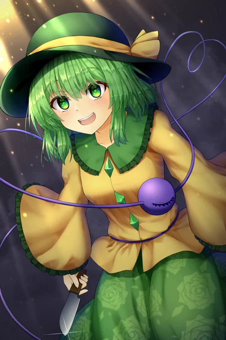 目に光が無いver. 