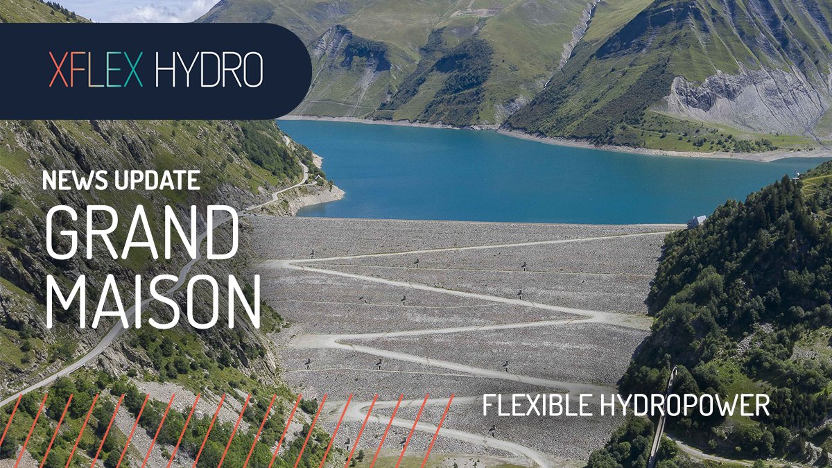 xflexhydro's tweet photo. NEW ARTICLE: As part of #XFLEXHYDRO, the Grand Maison #pumpedstorage #hydropower plant in France is demonstrating Hydraulic Short Circuit mode.

Read more: https://t.co/o4WTyCLOHN

@EPFL @GErenewables @hes_so @innovationatEDP @HorizonEU @PVE

#SustainableHydropower https://t.co/2Q5aPtd87f