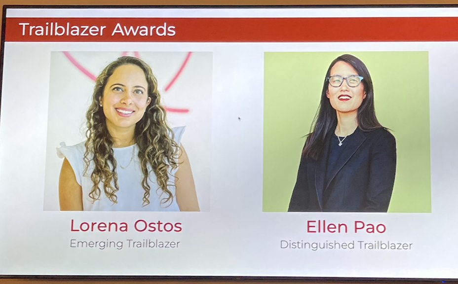 11/ Lorena Ostos, <a href="/StanfordGSB/">Stanford Graduate School of Business</a> '21 founder of <a href="/soyplenna/">Plenna</a>, winner of inaugural Emerging Trailblazer award at Women in Mgmt Banquet: 
Femtech will be $75B industry by 2025