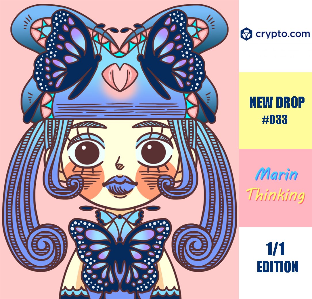 ✨NEW DROP✨#033
1/1 Edition
On Crypto.com

Available on👇👇
🔗crypto.com/nft/collection…

ขอบคุณทุกท่านที่รีทวิตให้และช่วยสนับสนุนกันนะคะ☺️✨
#NFTCommumity #nftcollectors #NFTcollections #NFTdrop #nftthai #CRO #Cryptocom #cryptocomnft