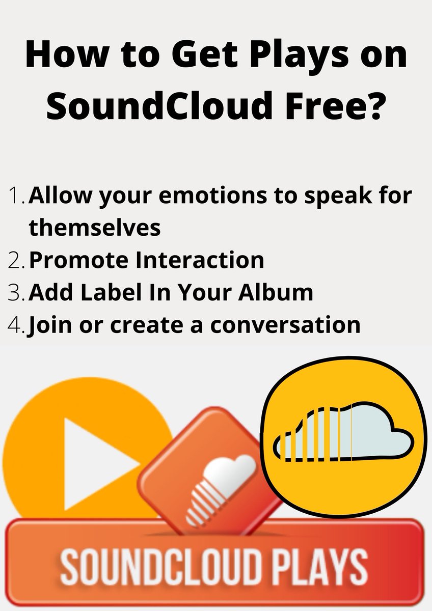 RubyJac20088239's tweet photo. How to Get Plays on SoundCloud https://t.co/Gz29RGQehr Free?
#SoundCloud #soundcloudplays #music #tracks #musicartist #musicians #Thursday #thursdayvibes https://t.co/Q0EEOTQEHq