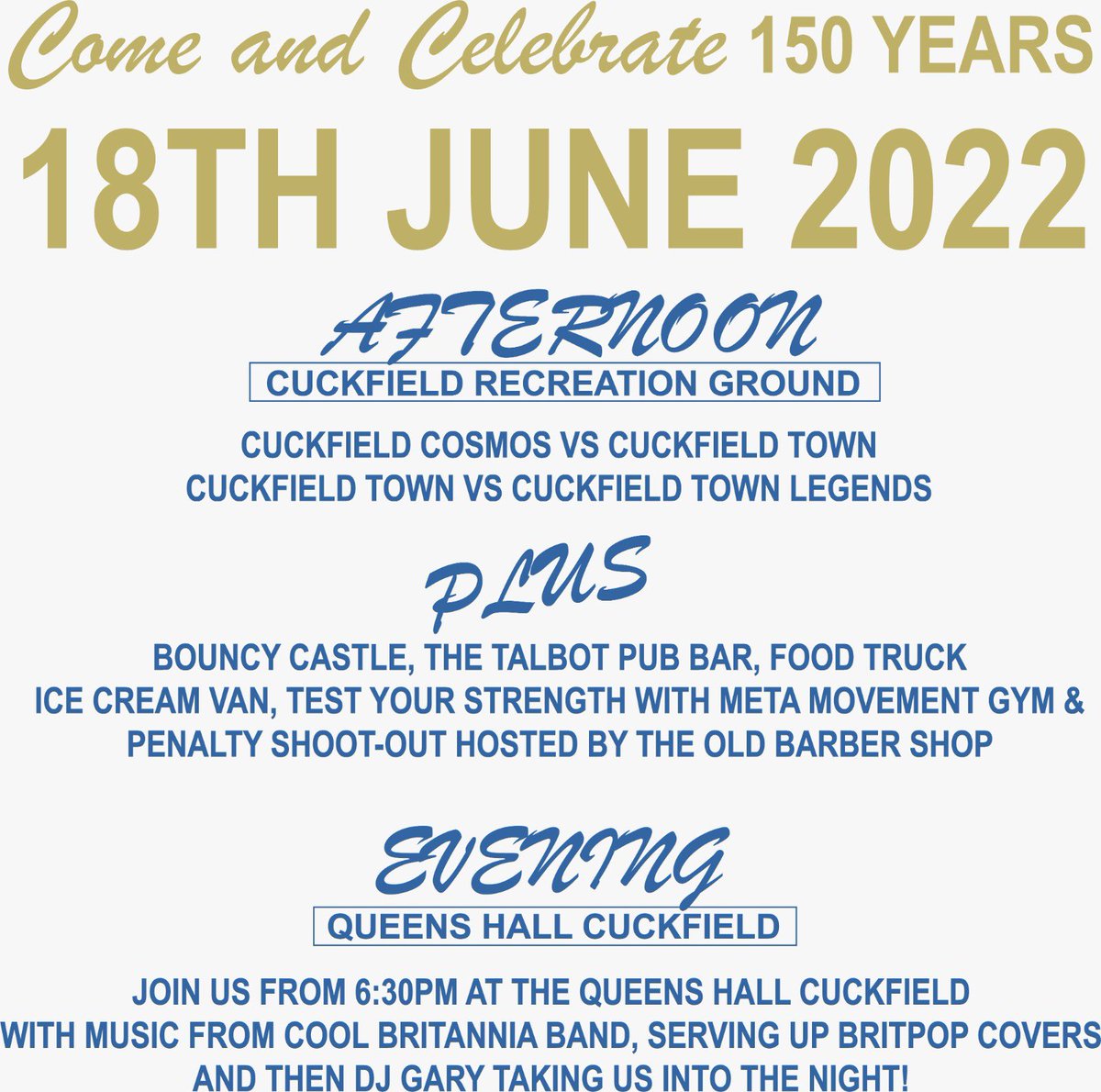 Cuckfield Town FC tweet media