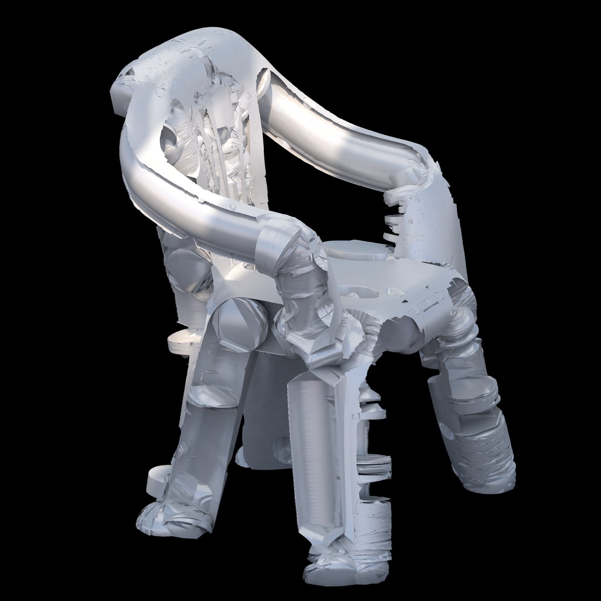 My Monobloc sculpture. I've been working on this for an age.