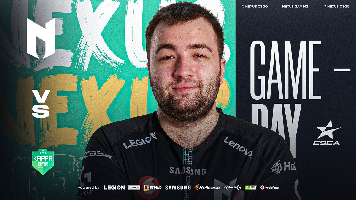 NexusGamingRo's tweet photo. Game day vs #KappaBar, astăzi de la ora 18:00. Live pe Nexus Media. @ragga_csgo @qCataTV https://t.co/nyc9DZIBIx