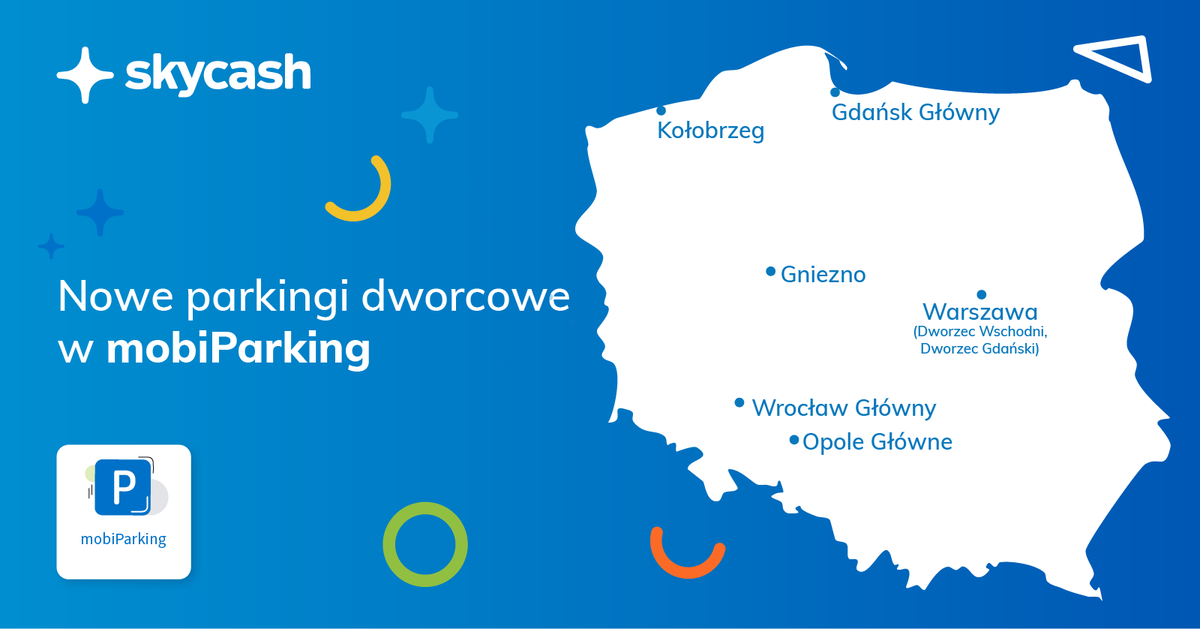 Z ogromną radością informujemy o nowych lokalizacjach 🌍, w których zapłacicie za #parking za pomocą aplikacji #SkyCash 📲😍

Zapiszcie sobie tę mapkę na później, bo z pewnością się przyda!😇