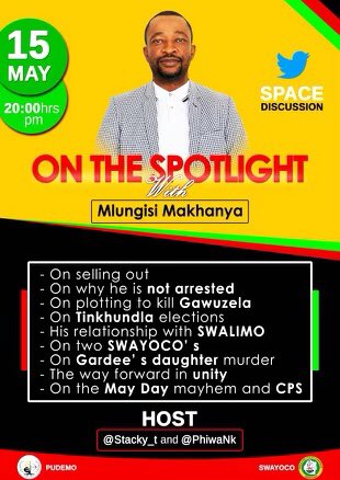Mlungis_Makhany's tweet photo. We have come a long way, a lot has been said. A lot has been done. Many attempts have been made. The road looks so misty ahead, do we lament or organize? There comes a time when one has to break the silence for a greater good.
Please join us as #MlungisFinallySpeaks https://t.co/ik1JsSnA4r