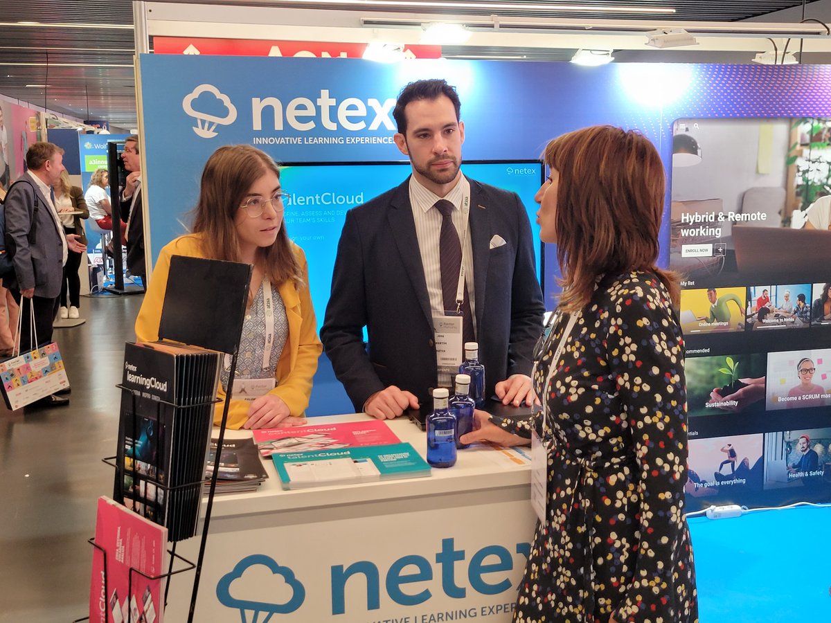 NetexLearning's tweet photo. ¡El equipo @NetexLearning está listo para recibirte en el Congreso @FactorHumano_es Madrid! 🙋
Visítanos en el #Stand1 y conoce #learningCloud, nuestro #LMS de nueva generación diseñado para motivar a tus usuarios con #ExperienciasDeAprendizaje emocionantes.
#CongresoFH #RRHH https://t.co/NMClUf5yTB