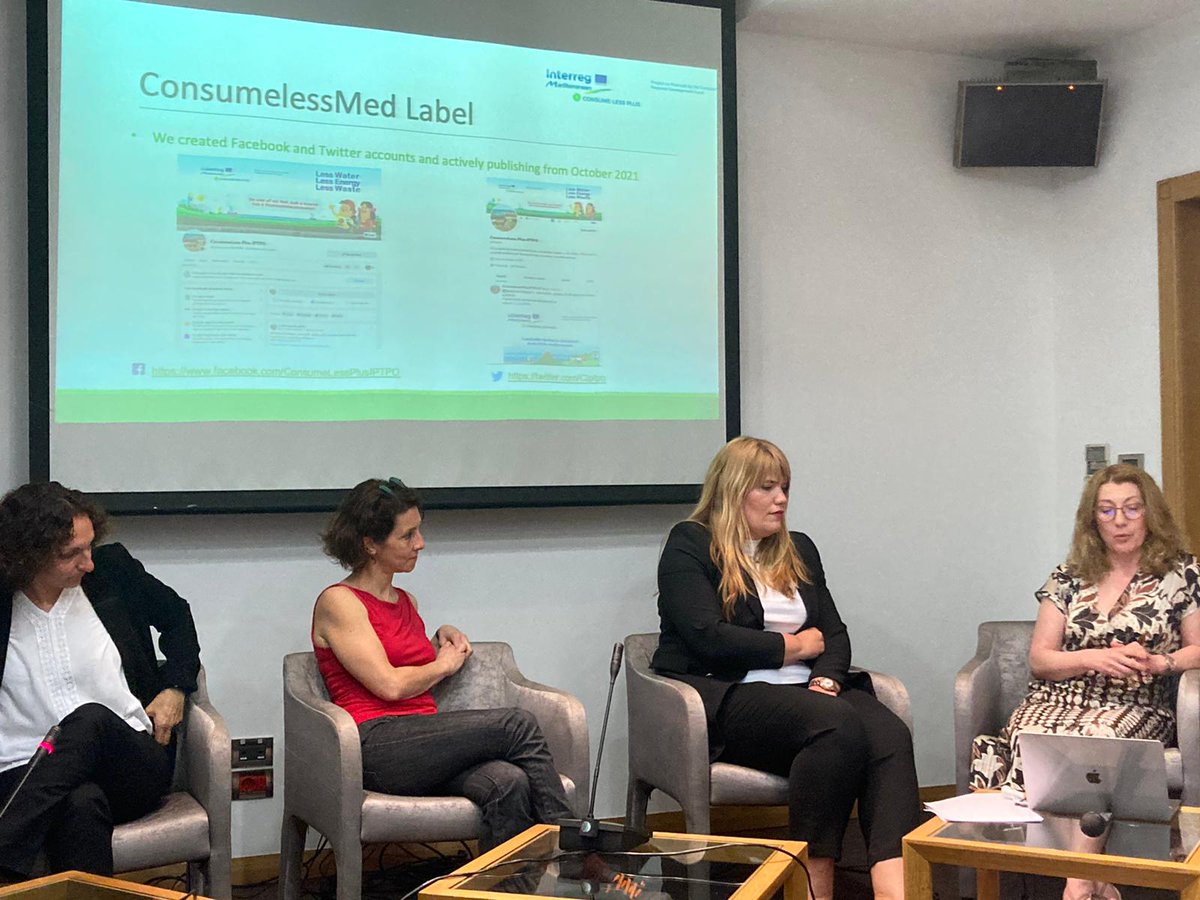 Consumeless12's tweet photo. Proud to listen the Consumeless destinations' great results achieved 🥳
#Kotor 🗣️ Tijana Vukasović @Opstina_Kotor 
#Larnaca 🗣️Eudokia Balamou, Larnaca &amp; Famagusta Districts Development Agency 
#IstriaCounty 🗣️ Kristina Brščić, IPTPO Institute of Agriculture
#NICE 🗣️@CCIcotedazur https://t.co/K1OJ85udP1