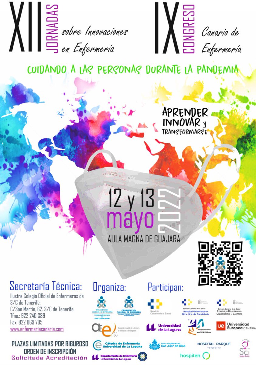 Celebrando nuestro Día Internacional de las Enfermeras en el evento estrella 🤩🤩🤩 #enfermeriainnova22 #enfermerascanarias #FlorenceNightingale #12mayo22