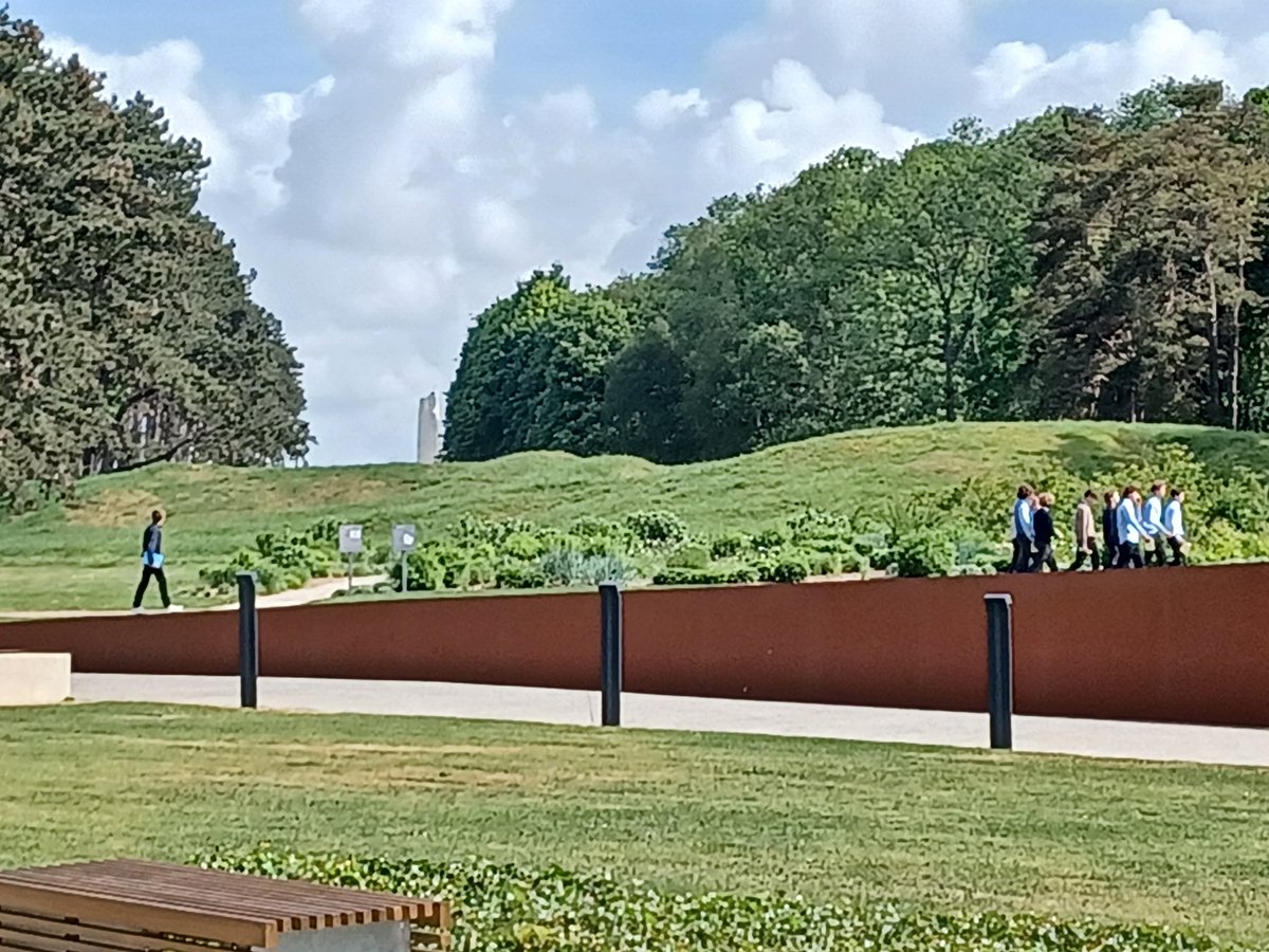 bart_debeer's tweet photo. Splendid day to take our 5th Year to Notre Dame de Lorette and Vimy Ridge Memorial.
#learningonlocation
#LestWeForget https://t.co/CP9ofLBVcv