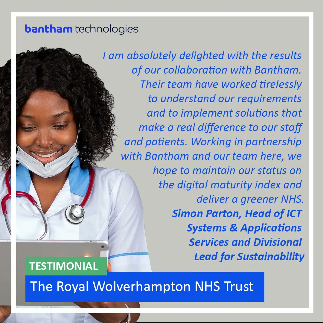 banthamtech1's tweet photo. Happy #InternationalNursesDay 🏥

Click the link below &amp; read our blog to find out how we improved helped this NHS Trust ⏬

https://t.co/K3VH3CK9Pi
.
.
.
.
#internationalnursesday #carbonfootprint #NHS #technology #improvement #moretimetocare https://t.co/yGYNo3sG5f