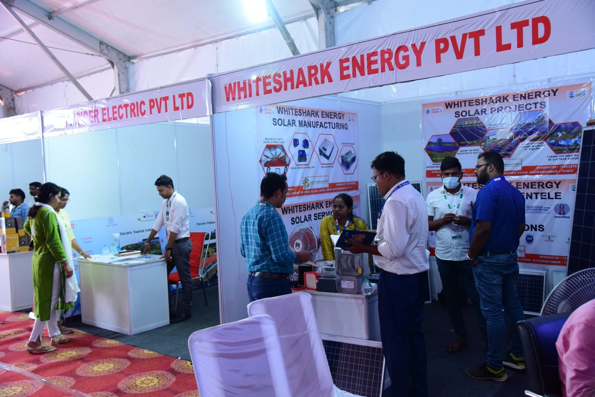 startup_odisha's tweet photo. “WhiteShark Energy”, Our Startup working on Smart Solar Power Management showcased and pitched their products at the #AdvantageAngul Event on 9th &amp; 10th May 22. 
The startup has been working on developing and designing Cost efficient &amp; affordable solar power system. https://t.co/7mnCSbfGqR