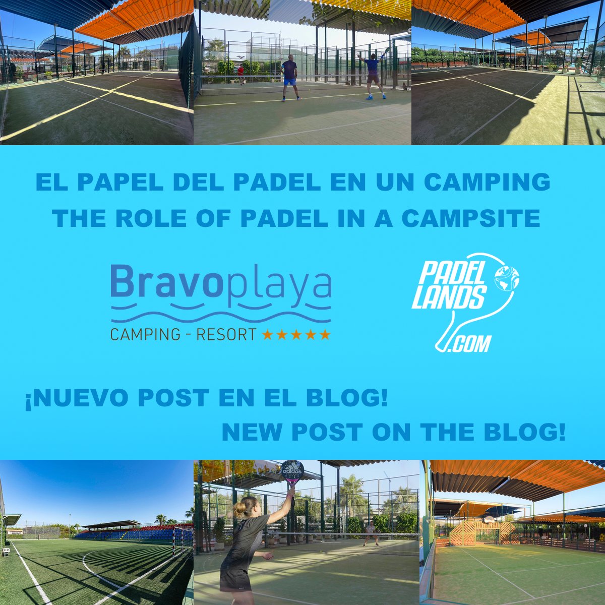 PadelLands's tweet image. Do #padel 🎾 courts fulfill the same function in a club or in an accommodation? Sometimes yes and other times it is very different. In the new Padel Lands #blog post we tell you the example of a #campsite 🏕, @Bravoplaya Camping Resort: bit.ly/3wiCq6R. #PadelMania