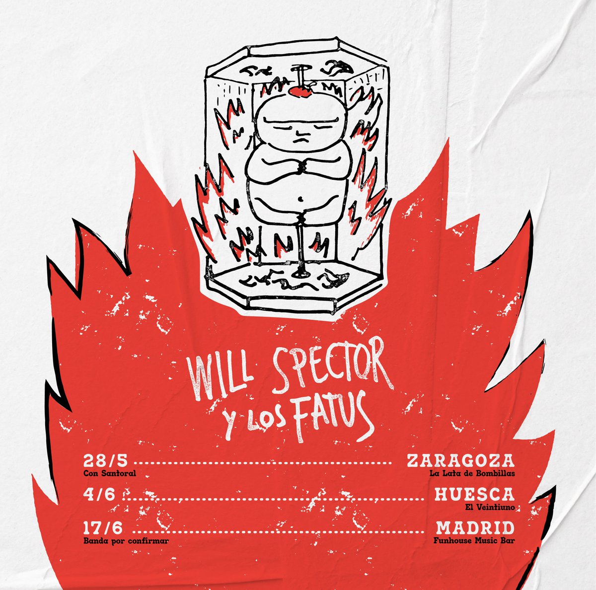 feverprod's tweet photo. Gira | 🚀👩🏼‍🚀 ¡@losfatus salen de gira! La banda oscense-barcelonesa Will Spector y Los Fatus anuncian tres fechas en directo en las que empezarán a presentar alguna de las canciones que conformarán su nuevo disco, La Llama.

#MagicMountainRecords #MagicInTheAir #LosFatus https://t.co/lTonqXraCq