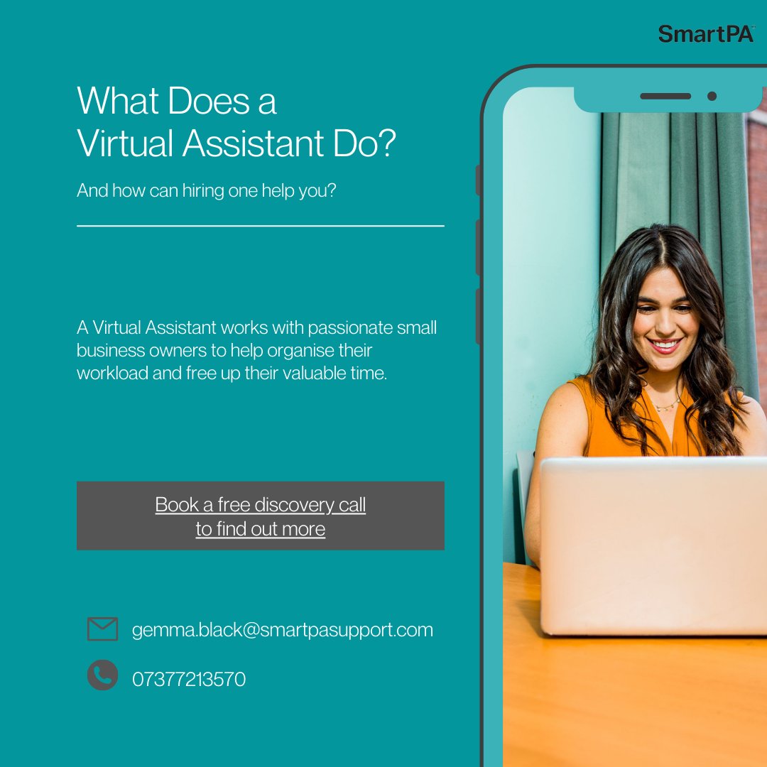 BlackSmartpa's tweet photo. Contact me today to book your discovery call to find out how I can help you and your business.

#outsource #virtualassistantscotland #businesssupport #smartpa #enjoyyourevenings #admin #stress #workstress #organised #delegate #busiessowner #smallbusiness https://t.co/JOx0CiBZ1J