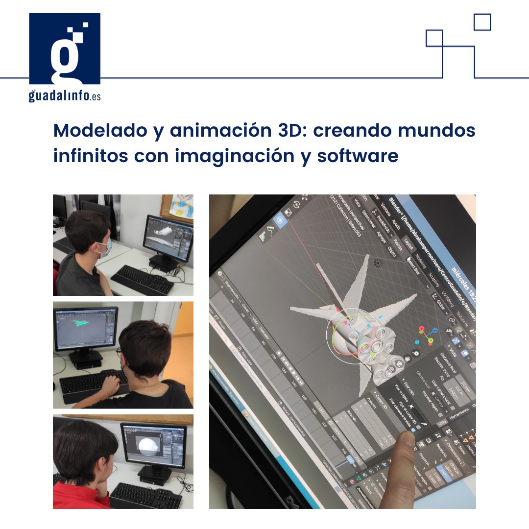 PuntosVuela's tweet photo. En los #pueblosdigitales los escolares diseñan universos y naves espaciales 🪐🚀 #Enelblog El viaje de un grupo de estudiantes de #Casariche #Sevilla con @CGCasariche ➡️ https://t.co/2uoTQLPtHL #STEAM #prepárateyVuela #modelado3D #VuelaGuadalinfo https://t.co/NYrluTLp4n