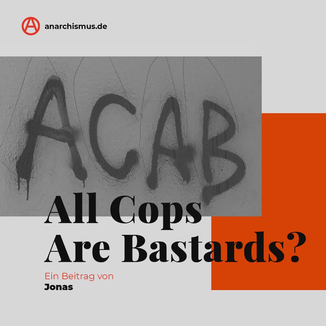 AnarchismusDE's tweet photo. Wir freuen uns über unseren neuen Blogbeitrag: "All Cops are Bastards?". Mit zahlreichen Nachweisen geht Jonas auf die Hintergründe des Slogans, vor allem aber auf die Polizei an sich &ob sie reformierbar ist oder abgeschafft gehört ein.
Zum Artikel: https://t.co/mvn79aMrp4 #ACAB https://t.co/EJWY1MRUyw