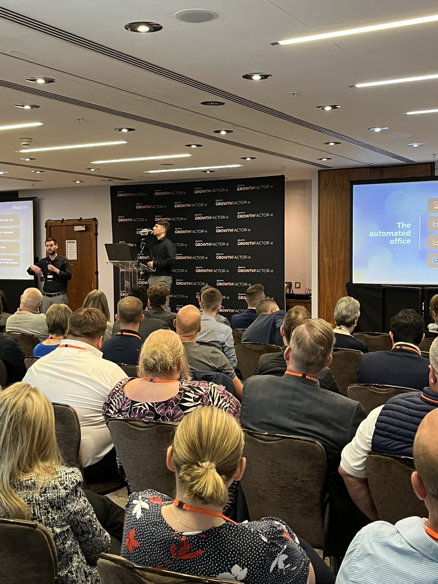 Dad and lad themselves, Steve and Oli, delivering our first session of the day on Prima’s automation capabilities 

- Andrew

#PrimaGF22