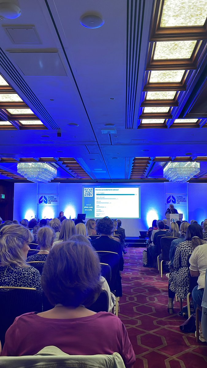 FayeC_RN's tweet photo. First live vote of the day @LCN_UK conference on #InternationalNursesDay with @TollLung for @LungCancerESTH @epsom_sthelier https://t.co/JOh2wxlRZj