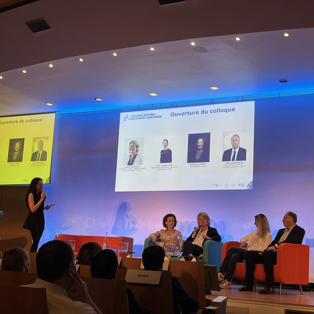 ClemencePicard_'s tweet photo. 21eme Colloque national pour un sport sans dopage🚨
Organisé par @AFLD_France @FranceOlympique @FRAparalympique @Sports_gouv 
🧑‍🏫 Prévention du dopage et éducation à l’antidopage 
@CabinetBertrand suivra les ateliers  thématiques 👉 Développements juridiques et nouveautés &amp; AUT https://t.co/SZavc1N0ag
